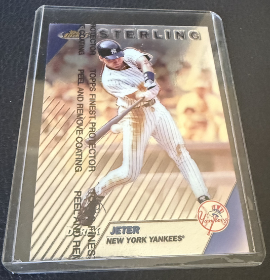1999 Topps Finest Sterling Derek Jeter #258