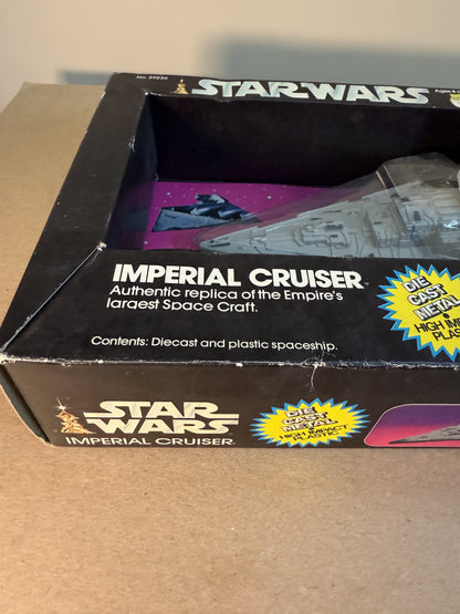 Vintage 1979 KENNER STAR WARS Imperial Cruiser Diecast  *MIB* SEALED BOX