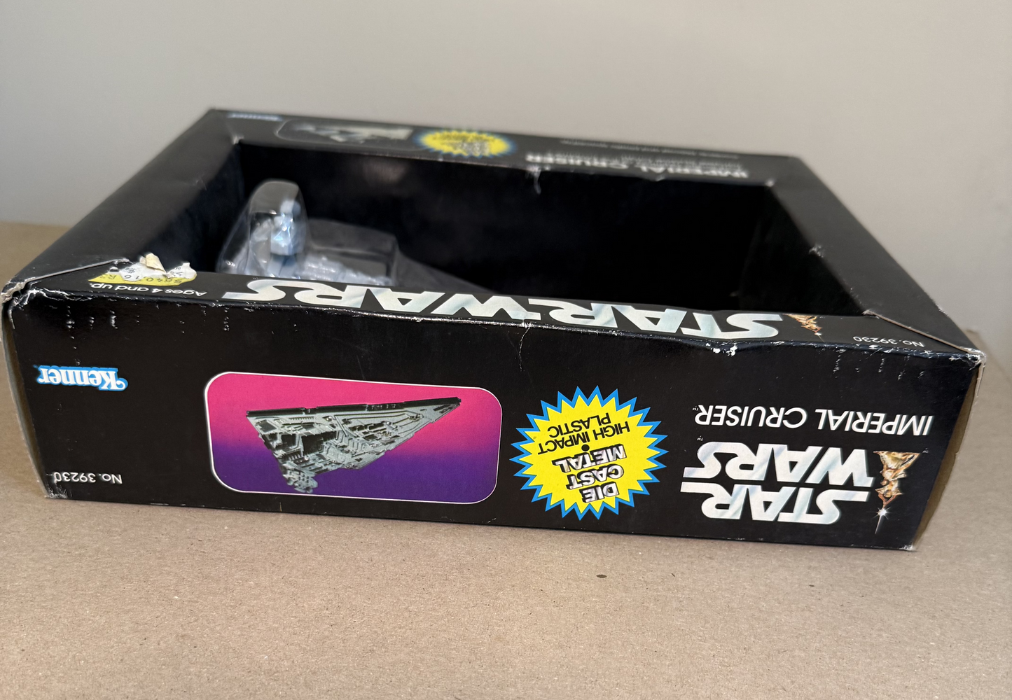 Vintage 1979 KENNER STAR WARS Imperial Cruiser Diecast  *MIB* SEALED BOX
