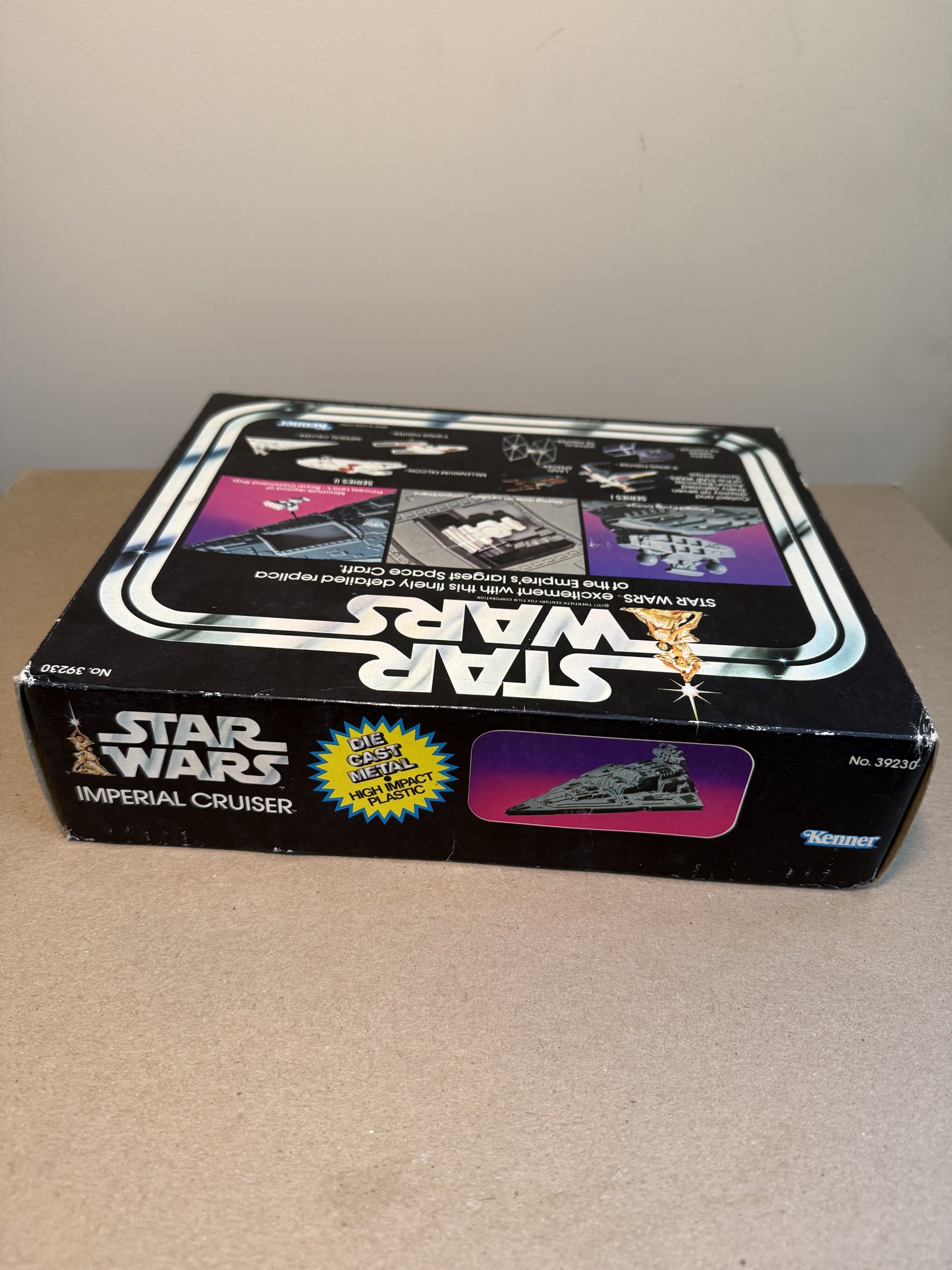 Vintage 1979 KENNER STAR WARS Imperial Cruiser Diecast  *MIB* SEALED BOX