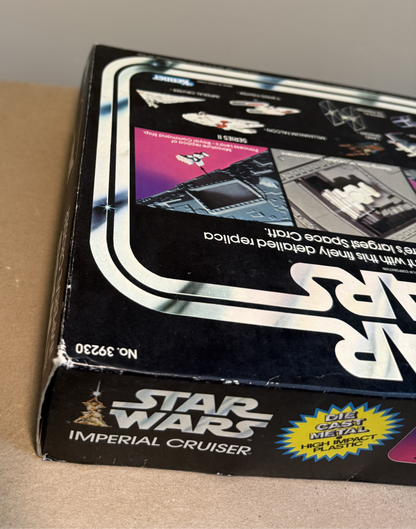 Vintage 1979 KENNER STAR WARS Imperial Cruiser Diecast  *MIB* SEALED BOX