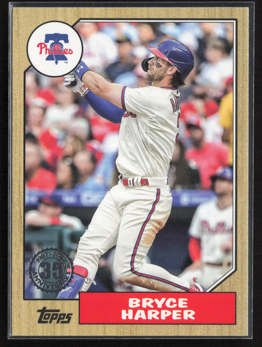 2022 Topps #87TB-2 Bryce Harper 35th Anniversary