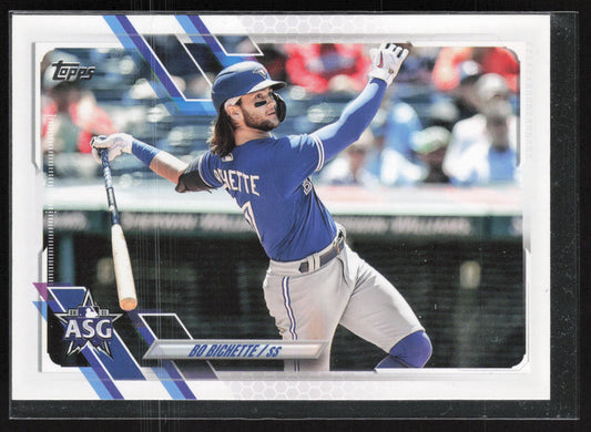 2021 Topps Update #ASG-18 Bo Bichette 2021 MLB All-Stars