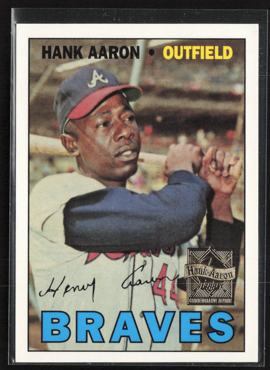 2000 Topps #14 of 23 Hank Aaron