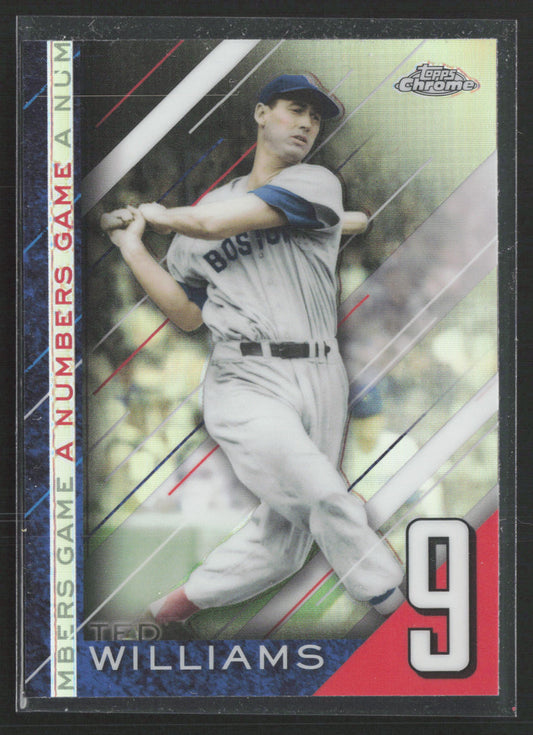 2020 Topps Chrome Update #NGC-14 Ted Williams A Numbers Game