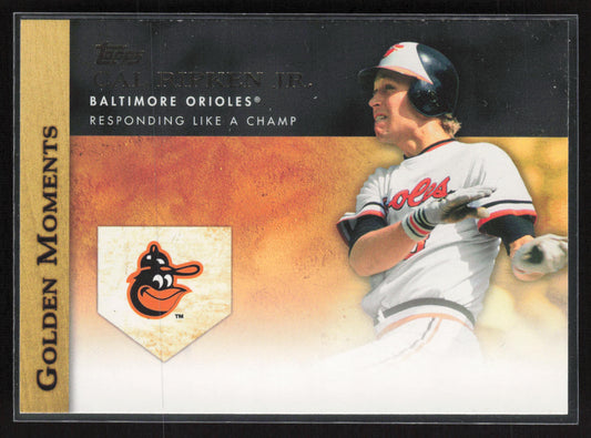 2012 Topps #GM-14 Cal Ripken Jr. Golden Moments (Series 2)